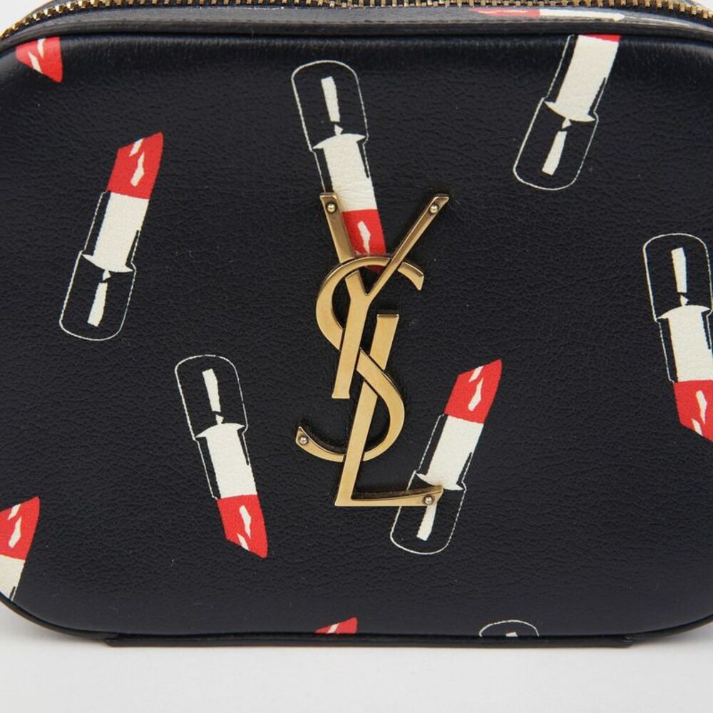Monogram Camera Lipstick Print Mini Crossbody Bag - image 3